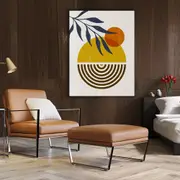 Sun and Moon Canvas Wall Art