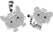 jojofuny 2pcs Jewelry Accessories of The Lid Locket Mobile Phone Case Phones Cases DIY Keychains Charms DIY Phone Cover Charms DIY Phone Shell Decors Phone Case Decor Alloy Silver
