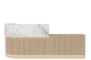 DD Juliette Inkline Reception Counter