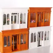 Dollhouse 1:12 House wooden European Room Box Empty Room Display Box GIFT