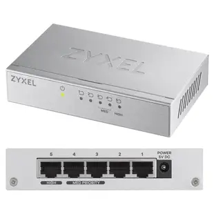 ZyXEL合勤 GS-105B V3 GS-108B V3【5埠 8埠】Gigabit 鐵殼/桌上型/交換器/原價屋