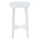 NEW Cafe Lighting Cape Byron Rattan Kitchen Stool White