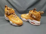 Nike Air Griffey Max 1 (GS) Sneakers Suede Wheat Pollen White Boys Size 6 NEW!