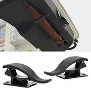XIAOBAN Car Umbrella Holder,2PCS Trunk Hooks Hanger Holder Clip,Universal Headrest Organizer Clip Portable Umbrella Trunk Back Car Purse Stand Bags Holder,Car Back Seat Hanging Hooks