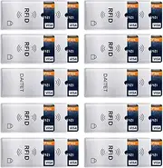 [DAITET] Security Card Shield -20 Credit Card RFID Protection, Anti-Theft & Security Sleeves