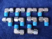 (10) SS-810-2-6 SS Swagelok Tube Fitting, Male Elbow, 1/2 in. Tube OD x 3/8 in.