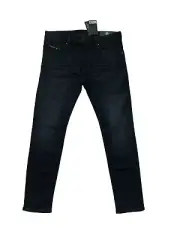 Diesel Mens Thommer Slim Fit Jeans RM064 Black $195 Size 36/32