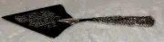 Vintage Godinger Cake Pie Server 12” Silverplate Filigree Grapevine Vineyard