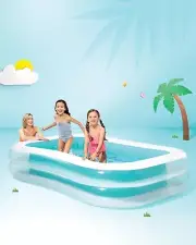 Intex Swim Center Family Inflatable Swimming Pool