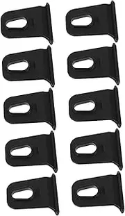 HEALEEP 10Pcs Plastic Awning Hook Rings for Rv Durable Resistant Hooks for Easy Installation Motor Homes and Campers for Camping Canopies and Outdoor Use