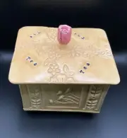 Tea Box - Trinket Box - Handmade Pottery by Small Studio Artist ClaybyKirt
