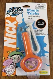 New Fairly Odd Parents Magic Trick Swinging Bottle 2004 #570 Little Kids