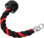 Gym Pull Down Rope Steel Hook Triceps Fitness Ropes for Full Body Workout Sturdy Nylon Exercise Tool