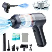 AX2V Portable Car Vacuum 16000Pa Mini Vacuum Cleaner for Car, Low Noise Hand ...
