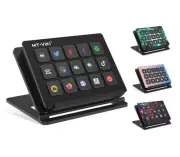 MT-VIKI Stream Controller Stream Controller with 3PCS Stickers and Skins, Stream