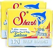 240 Shark Super Stainless Straight Edge Barber Razor Blades for Professional Barber Razors