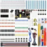 Electronics Fun Kit for Arduino Raspberry Pi with Breadboard and Components