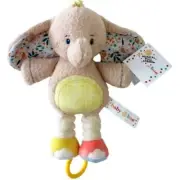 Cotton Candy - Baby Boo Musical Pull String Elephant 26cm Plush from Tates To...