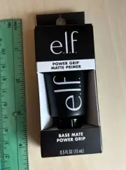 e.l.f. Power Grip Matte Primer Mini, Gel-Based & Hydrating Face Primer Medium
