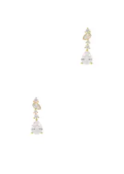 Anissa Kermiche Fandangle Gold Vermeil Drop Earrings ONE SIZE