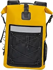 [Perfeclan] Waterproof Dry Storage Bag Water Sport Bag 35L Airtight Portable Outdoor Backpack Camping Backpack for Beach Camping Kayaking