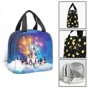 c407 Mickey Minnie Mouse Lunch Bags Kids School Insulated Lunch Bag Portable Cooler Tote Food tbd407