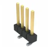 Pack of 4 TSM-104-01-S-SV CONN HDR SMD 4POS 2.54MM :RoHS, Tube