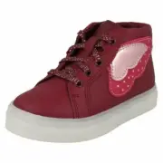Clarks Girls Butterfly Detailed Light Up Ankle Boots - Flare Sparky T