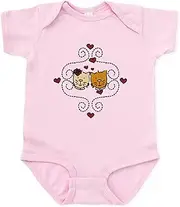 [CafePress] Valentine Purr Cats Infant Bodysuit Cute Infant Bodysuit Baby Romper