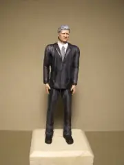 1/18 FIGURE FAST AND FURIOUS MR NOBODY VROOM PAINTED GREENLIGHT MATTEL