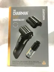 MANSCAPED® The Chairman™ PRO Men’s Foil Face Shaver - Two Interchangeable Blades