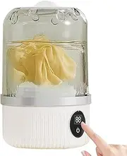 Small Washing Machine Portable - Small Clothes Washer,Cordless Compact Electric Automatic Cleaning Tool For Underwear Socks Apartment Travel