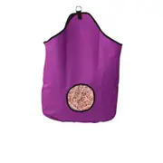 Hay Bag Feeder Durable Horse Cow Alpaca 2 Biscuits Purple