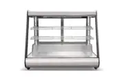 BRAND NEW COMMERCIAL 160L DISPLAY COUNTER COLD FOOD CAKE FRIDGE LED LIGHTS 2WTY