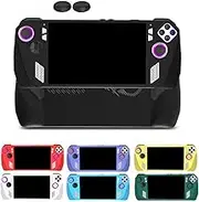 Silicone Case Cover Protective Sleeve for ROG Ally, Soft Cover Protector Housings Shell for Rog Ally Gaming Console Drop-Proof Case with Full Protection (White)