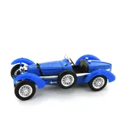 Bburago Licensed 1:18 Scale Bugatti Type 59 1934 Diecast Model Car Two Tone Blue