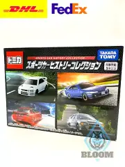 TOMICA Sports Car History Collection Set Silvia S15 EVO IV RX-7 WRX Takara Tomy