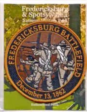 Fredericksburg & Spotsylvania National Military Park Souvenir Virginia Patch