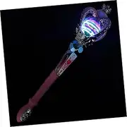 ERINGOGO Birthday Party Favors Light up Music Rotating Fairy Stick for Boys and Girls Led Glow Wand for Stage Performances Imaginative Play
