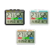 Temperature Humidity Meter Weather Station for Bedroom Living Room Office