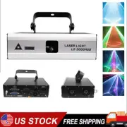 2W ILDA RGB DJ disco stage home party light Animation laser Projector light