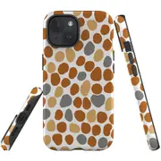 For iPhone 15 Plus Case, Shielding Cover, Abstract Spots