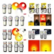 AUXITO 1157 LED Bulbs Tail Stop Brake Turn Signal Light 2057 2357 7528 BAY15D Y (for: Renault)