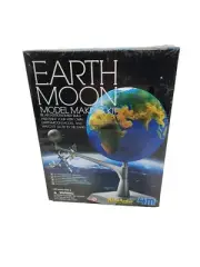KIDZ Labs Earth Moon Model making kit. Glow in the dark paint NISB