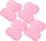 Beatifufu Travel Soap Sheets Portable Hand Washing Soap Slices for Cleanliness The Go for Camping Outdoor Activities and Travel Hygiene Safe for All Skin