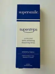 Supersmile Superstrips Professional Teeth Whitening Dissolving Strips Free Ship