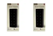 MOES Smart Bluetooth Keypad for Keyless Entry Door Lock, Black - 2 Keypad, New