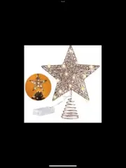 Christmas Star Tree Topper Ornament MSRP $25