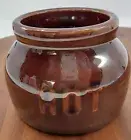 REGO crock SALSA BBQ sauce Hot Brown E696-29V