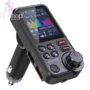 Wireless Bluetooth Car FM Transmitter QC3.0 Charging Bluetooth USB TF Card AUX